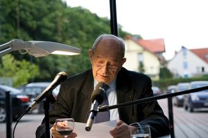 Lesung aus drittem Band "Erinnerungen, Prof. Karl Oppermann, 2. Juni 2009