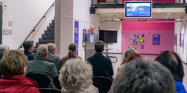 Vernissage am 20. Januar 2026, Foyer der „Papierfabrik“, Hochschule Harz