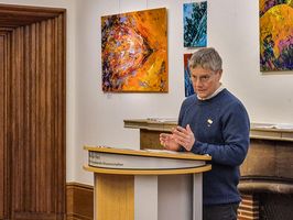 Begrüßung durch Prorektor Prof. Dr. Hardy Pundt 