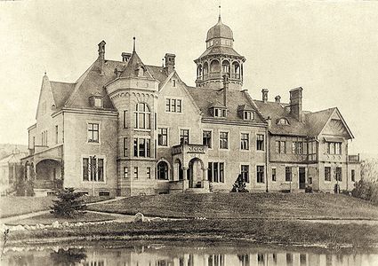 Die Villa Honig um 1901