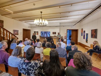Vernissage am 11. Juni 2025, Rektoratsvilla