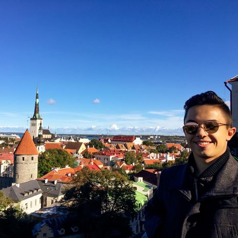 Student im Auslandssemester in Estland