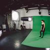 Dreharbeiten in der Greenscreen im Studio der Medieninformatik