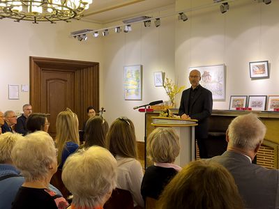 Kulturdezernent der Stadt Wernigerode Rüdiger Dorff, Grußworte