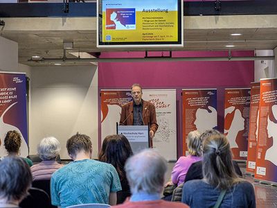 Begrüßung durch Prof. Dr. Folker Roland, Rektor der Hochschule Harz