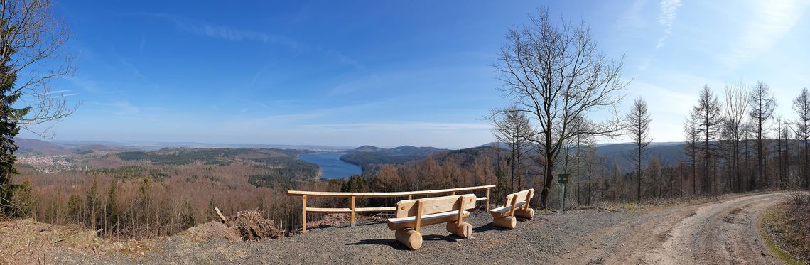 Die Altarklippen bei Hahnenklee, Stempelstelle 171 der Harzer Wandernadel