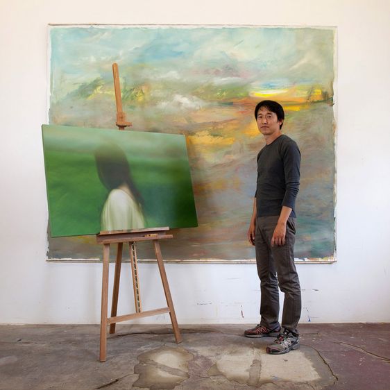 Bild: Vernissage zur Ausstellung „Inside View“ von Doohyoun Kwon am 20. April in der Rektoratsvilla der Hochschule Harz.