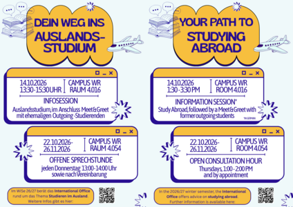 Termine InfoSession Auslandsstudium WiSe 2026_27
