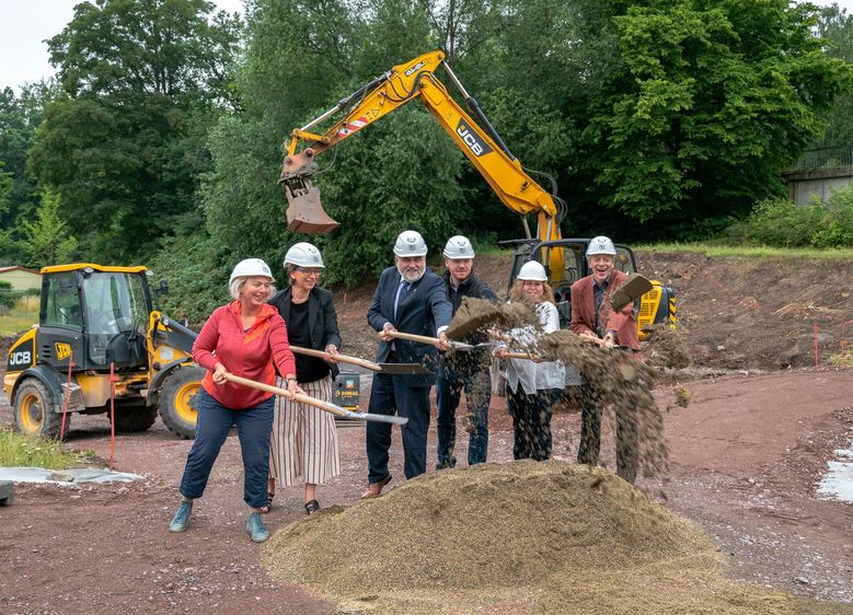 Spatenstich Hochschulsport-Zentrum
