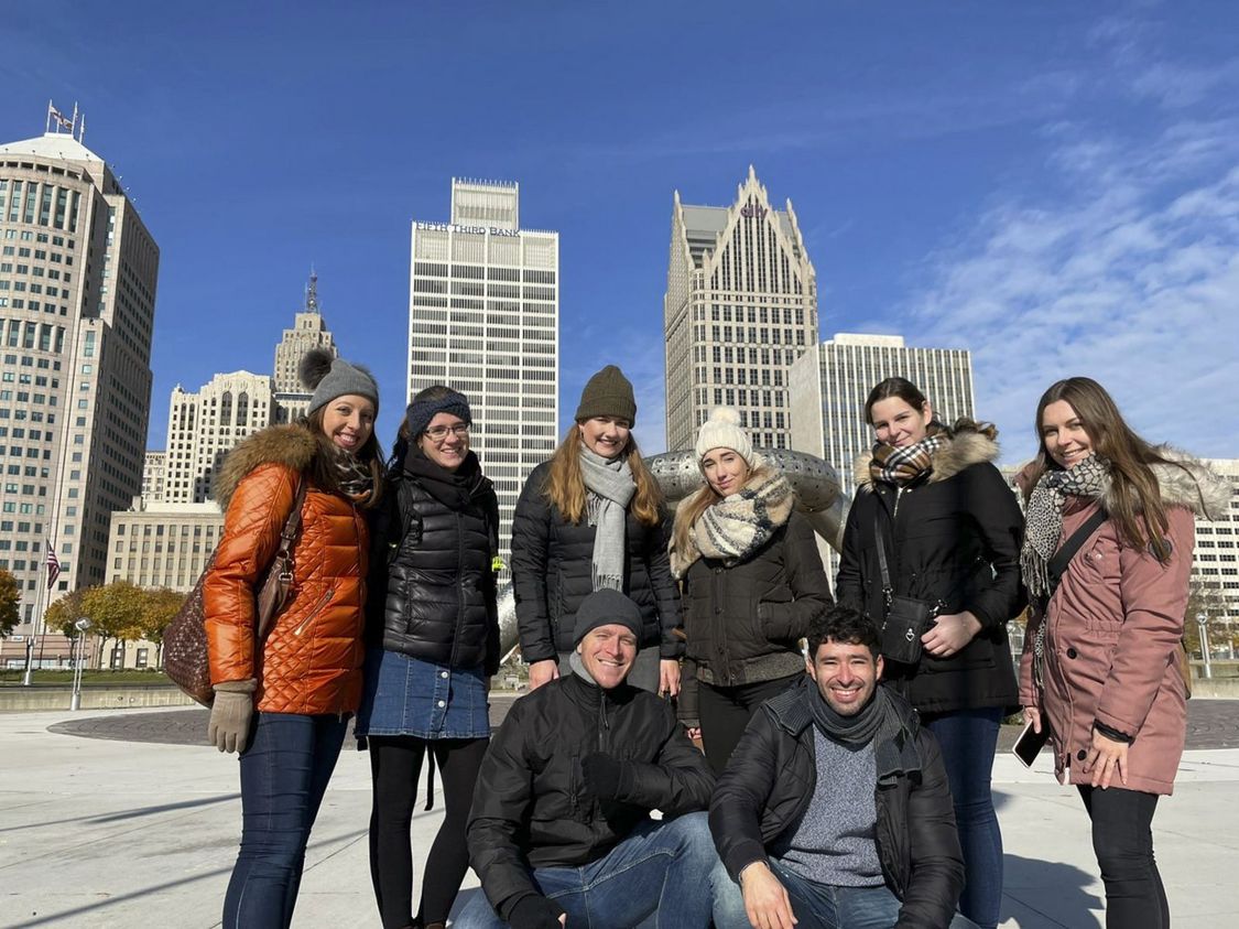 Students in Detroit
