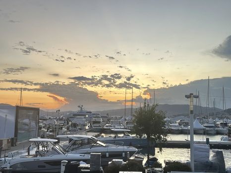 Sonnenuntergang an der Côte d’Azur