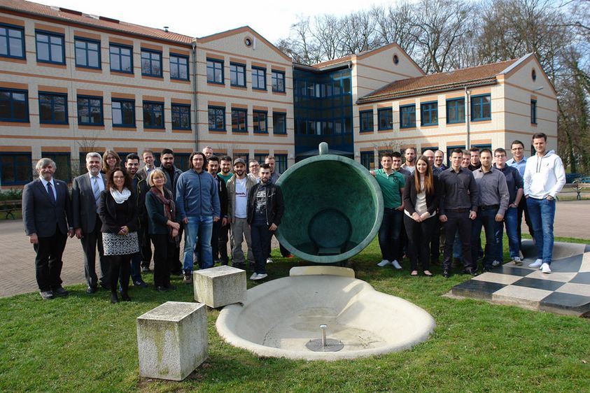 Bild: Einführungsveranstaltung für die Studierenden vom berufsbegleitenden Bachelor-Studiengang Wirtschaftsingenieurwesen der Hochschule Harz.