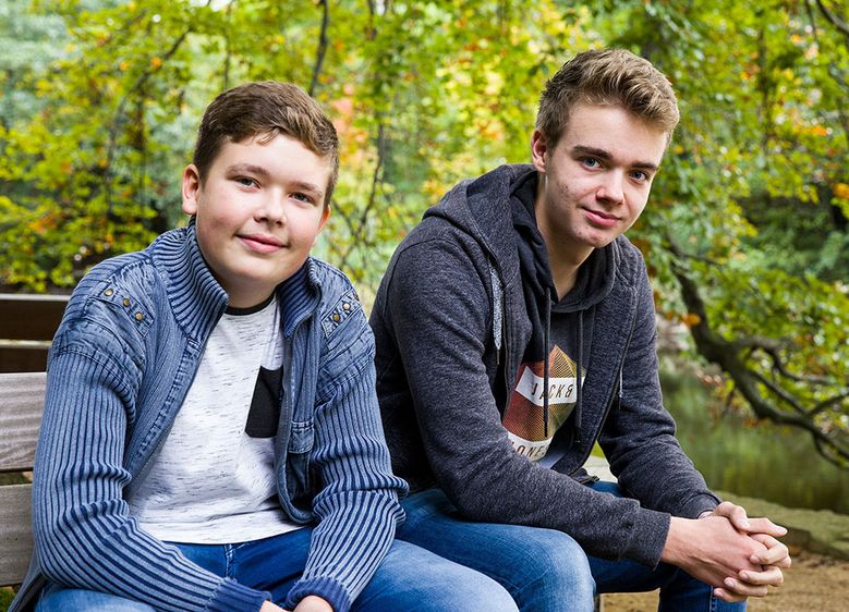 Niclas Raelke und Conrad Sonntag besuchten im Rahmen des Schnupperstudiums Vorlesungen der Fachbereiche Automatisierung und Informatik sowie Wirtschaftswissenschaften; 