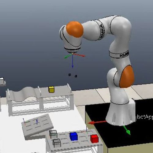 Laborübung real und per Simulation