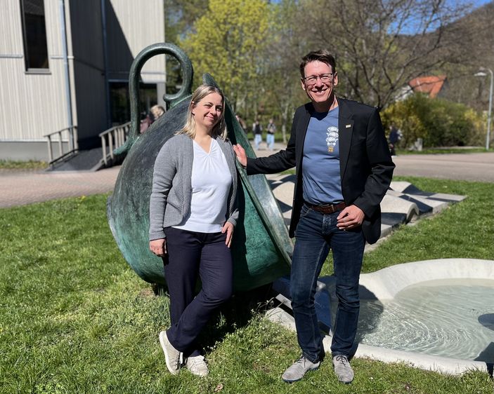 Katalin Szalei aus Ungarn zu Besuch an der Hochschule Harz