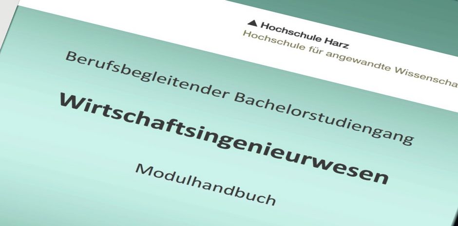 HS Harz, Modulhandbuch, Vorlesungsverzeichnis, KVV, Weiterbildung