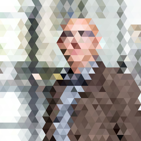 Pixelportrait Professor Martin Kreyssig